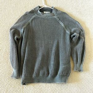 Plain grey sweater